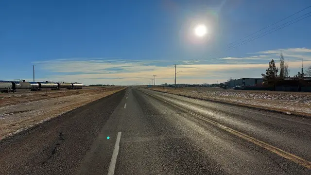 Highway 33 through town